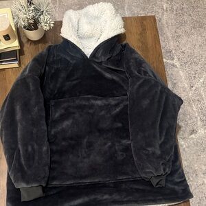 Cozy Black Kids Puffer Jacket